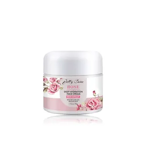 OEM/ODM Rose Moisturizing Face Cream Anti-wrinkle Skin Care Anti-Aging Cosmetics Whitening Beauty Products Facial Cream