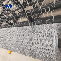 Grillage hexagonal en acier galvanisé 3/4" 1" 1-1/2" pour clôtures étanches et cages d'animaux avec revêtement en PVC