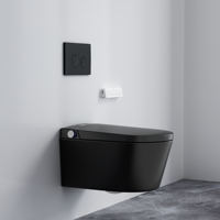 Filigrane Cuvette de Toilette Intelligente Murale Intelligente P Trap Citerne de Toilette Automatique avec Télécommande et Chauffage de Siège