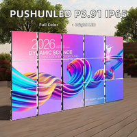 Panneau d'affichage LED Lumingxin 500x500mm P3 IP55 3000cd 1080P, lisible en plein soleil, idéal pour les événements scéniques mobiles et les vidéos LED – Meilleures ventes