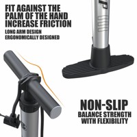 Pompe à vélo portable haute pression BAIMEI, gonfleur d'air compact pour vélos, étanche, compatible avec toutes les valves, vélos de route