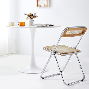 (metal <strong>Folding</strong> <strong>Chair</strong>) (<strong>white</strong> <strong>Folding</strong> <strong>Chairs</strong>) Black <strong>Folding</strong> <strong>Chair</strong> Metal Tube Dining <strong>Chair</strong> <strong>Folding</strong> <strong>Chair</strong> for Wedding/event/party - Product Image 5