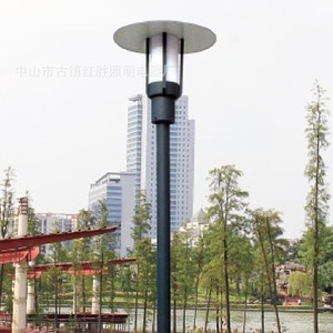 ไฟสวน LED อลูมิเนียมอัลลอยด์ 50000 ชั่วโมง 120 ลูเมน วัตต์ พร้อมเซ็นเซอร์ตรวจจับแสง สำหรับใช้งานกลางแจ้ง - Product Image 1