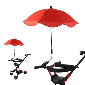 Parasol pour bébé, pare-soleil pour poussette, protection solaire pour poussettes, parasol pour vélo <span class=keywords><strong>avec</strong></span> clip de fixation - Product Image 3