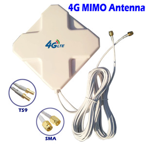 เสาอากาศรับสัญญาณสูง4g กลางแจ้ง35dBi 700-2700MHz แผงทางอากาศสำหรับ SMA ตัวผู้ TS9 CRC9 RG174เครื่องขยายสัญญาณโทรศัพท์มือถือ50โอห์ม - Product Image 4