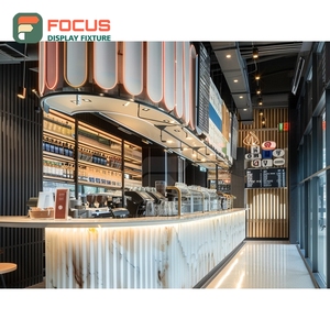 Exhibidor de Café Creativo, Estante para Snacks, Marco Negro Mate, Exhibidor de Productos - Product Image 4