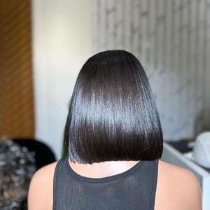 Perruques Bob Courtes en Cheveux Humains Brésiliens Sans Colle, Lace Front, Prix Abordable, Perruques-Naturel Cheveux Humain Bob <span class=keywords><strong>Lac</strong></span> Wig - Product Image 6