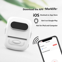 Mini Imprimante Thermique Portable 203 dpi Sans Fil pour Photos et Étiquettes, avec Câble USB pour Papier 57mm – En Stock !