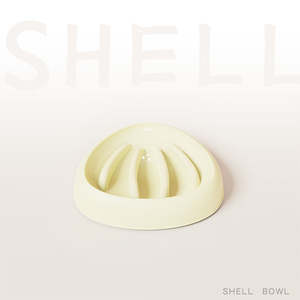 Mangkuk Hewan Peliharaan Bunnyhi GP002 Grosir Desain Cangkang Portabel Anti Selip Ramah Lingkungan untuk Kucing Anjing, Mangkuk Makan Lambat - Product Image 2