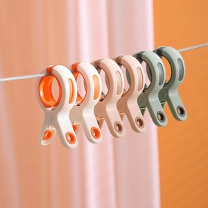 Pinces à serviettes <span class=keywords><strong>de</strong></span> <span class=keywords><strong>plage</strong></span> réutilisables, grandes pinces à linge coupe-vent en plastique, pinces à linge robustes pour couvertures, manteaux, serviettes - Product Image 4