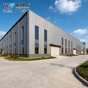 โกดังโครงสร้างเหล็กแบบ Clear Span พร้อมรอกยกเดี่ยวขนาด 30 ตัน สำหรับโรงงานอุตสาหกรรมเชิงพาณิชย์ - Product Image 1