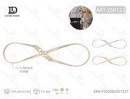 Catena Elastica da Vita in Lega d'Acciaio con Perle per Donna, Gioiello per il Corpo per Uso Quotidiano - Product Image 1