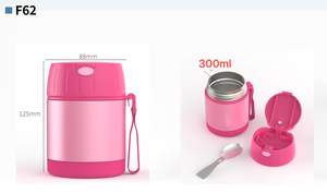 Bocaux isothermes en métal avec compartiments pour enfants, sans BPA, brevetés AOHEA, à boucle de pression, faciles à ouvrir, hermétiques, avec couvercle - Product Image 2