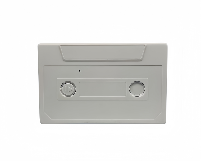 Newest Plastic Cassette Tape with Sound Recording for Retro Gifts