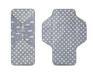 Almohadillas de cambio portátiles estilo mochila de poliéster personalizadas - Product Image 2