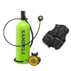<span class=keywords><strong>Bouteille</strong></span> de plongée sous-marine SANDELI haute pression 2L en aluminium pour la plongée avec tuba - Product Image 3