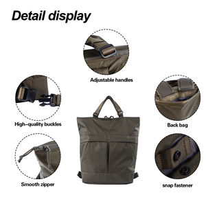 Grande Capacité Hommes Femmes Nylon Imperméable Loisirs <span class=keywords><strong>Sac</strong></span> À <span class=keywords><strong>Dos</strong></span> Sport Voyage Camping En Plein Air Randonnée <span class=keywords><strong>Sac</strong></span> À <span class=keywords><strong>Dos</strong></span> avec Organisateur Pour Ordinateur Portable - Product Image 6