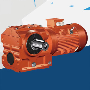 Motor Reductor de Tornillo Helicoidal Serie S de Alta Eficiencia S47 20 CrMnTi, Caja de Engranajes Pequeña de Ángulo Recto - Product Image 2