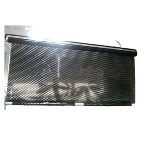 Retractable PVC car sunshade curtain