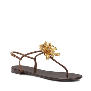 Nuovi Sandali Estivi da <span class=keywords><strong>Donna</strong></span> con Tacco Piatto e Fiore, Leggeri e alla Moda per Spiaggia e Outdoor - Product Image 2