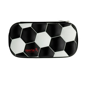 Sac à crayons multifonctionnel de style football 3D de grande capacité - Product Image 2