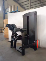 Équipement de gymnastique Extension du dos assis Curl Machine Fitness Musculation Pin Load Selection Machines