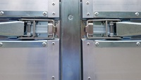 Pièces de carrosserie de camion, serrure de porte de sécurité, carrosserie de camion, serrure de porte coulissante