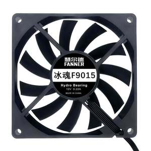 ไอซ์โซล F9015 90X90X25MM พัดลมระบายความร้อน PWM สำหรับโครงเครื่อง CPU - Product Image 2