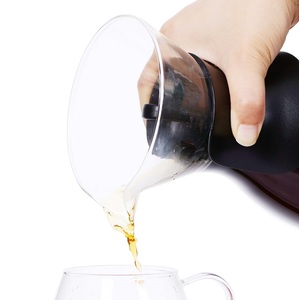 Đổ qua máy pha cà phê với bộ lọc bằng thép không gỉ tiên tiến nồi thủy tinh Borosilicate 4 cốc Dung Tích Chọn và máy chủ chọn Solo - Product Image 4