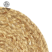5 pièces de vaisselle de style japonais pour restaurant, vaisselle personnalisée pour mariage, assiettes rondes de différentes tailles, sous-plats en rotin naturel
