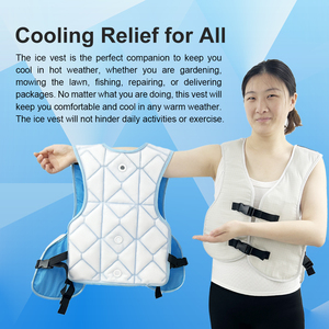 Chaleco Refrigerante PCM 2026 de Última Tendencia con Material de Cambio de Fase y Bolsas de Hielo Reutilizables para Terapia de Frío para Trabajadores al Aire Libre - Product Image 4
