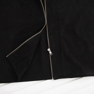 2024 autunno giacca invernale da <span class=keywords><strong>uomo</strong></span> oversize <span class=keywords><strong>con</strong></span> <span class=keywords><strong>cerniera</strong></span> Zip su giacche in tinta unita camicie da <span class=keywords><strong>uomo</strong></span> - Product Image 5