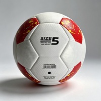 Ballon de football en PU taille 4 à prix d'usine pour l'entraînement des équipes de adolescents sur terrain scolaire et en salle de sport