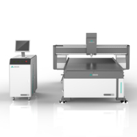Jinan cnc routeur fabricant 1325 2040 cnc routeur machine 4x8 pieds cnc routeur avec système ccd couteau vibrant prix