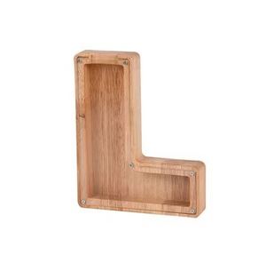 Salvadanaio in Legno a Forma di Lettera, Design Inglese con 26 Lettere, Portatile, di Alta Qualità, Ecologico, per Bambini - Product Image 5