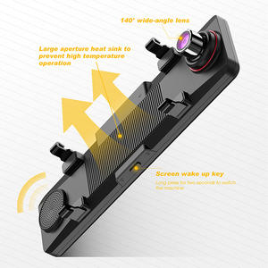 Aoedi Dual Channel Dashcam phía trước và phía sau cabin bảng đ<span class=keywords><strong>i</strong></span>ều khiển máy ảnh màn hình cảm ứng Dash máy ảnh vớ<span class=keywords><strong>i</strong></span> wifi Dash máy ảnh cho xe ô tô - Product Image 3