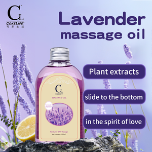 CokeLife OEM Pure <b>Essential</b> <b>Oil</b> Lavender Massage Body & Hair <b>Oil</b> for Women-100ML/150ML Bulk Spa Sex Use - Product Image 5