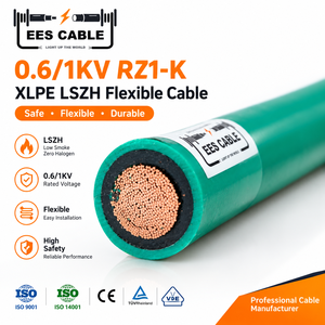Câble d'alimentation flexible en caoutchouc H07RN-F 0,6/1KV RZ1-K 5x35mm² 450/750V pour l'industrie et les chantiers en Allemagne - Product Image 1