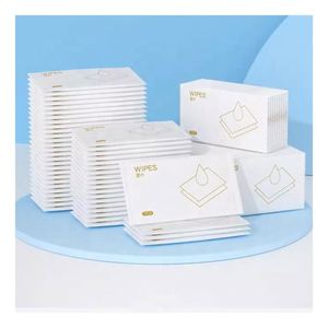 Lingettes humides jetables personnalisées avec logo pour restaurant, emballage individuel, pour hommes et femmes, nettoyage des mains, lavables dans les toilettes - Product Image 5