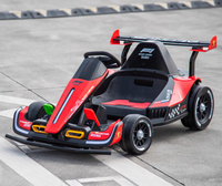 Simulateur de course de karting pour enfants, avec fonction drift, console de jeu automobile, longueur réglable pour la conduite