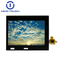Pantalla LCD de 3.5 Pulgadas, Negra, Táctil Capacitiva Multipunto, con Interfaz IIC