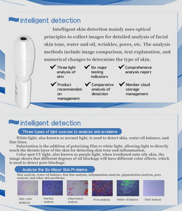 Máquina Facial 10 en <span class=keywords><strong>1</strong></span> para Uso Doméstico, Hidrodermoabrasión, Microdermoabrasión, Hidrochorro, Eliminación de Puntos Negros - Product Image 5
