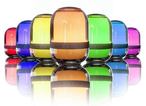 M9 RGB môi trường xung quanh loa máy tính để bàn ánh sáng trong suốt không dây âm thanh loa siêu trầm pin Powered rạp hát tại nhà đa chức năng RGB - Product Image 2