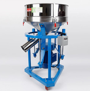 Máquina de tamiz rotatorio de acero inoxidable Polvo de plástico \ partículas Separador de clasificación de detección vibratoria - Product Image 5