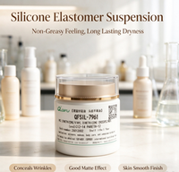 QIFU Suspensi Elastomer Silikon Berbasis Air Bahan Baku untuk Makeup Perawatan Tubuh Perlindungan dari Sinar Matahari Grosir Pabrik 20KG/Drum