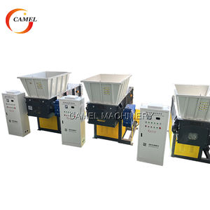 Broyeur de déchets de carrosseries de voitures, déchiqueteur mono-arbre pour déchets / Machine de broyage et d'extrusion pour morceaux de PP, PS, PC, HDPE - Product Image 5