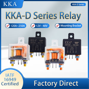Relé de Alta Potencia de 4 Pines Serie KKA-D 120A 200A 250A 12V/24V/48V Nuevo Mini Interruptor de Relé Estándar para Corte de Batería y <span class=keywords><strong>Precalentamiento</strong></span> - Product Image 2