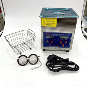 Safe Use 1.5M 220V Digital Display Ultrasonic <strong>Cleaners</strong> 3L <strong>Metal</strong> Small Ultrasonic Cleaning Machine for Jewelry Tools Store - Product Image 5