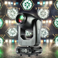 Luz LED de cabeza móvil 3 en 1 de 300W para escenario, con efecto Beam, Spot y Wash, con función Frost, Gobos y prismas giratorios, resistente a altas temperaturas