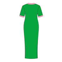 Robe en laine personnalisée avec logo pour filles, style vintage doux et classique, tenue de sororité, robe tricotée une pièce – Nouveauté fournisseur